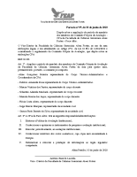 Portaria Nº 09 – 2020 Ampliação do mandato da comissão-CPA