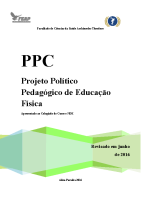 PPC Educação Física – 2016