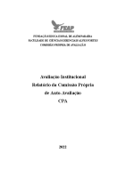 Relatório Final da CPA 2022 – Face Alfor