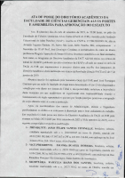 Ata da posse – Diretório acadêmico – 2023-2205