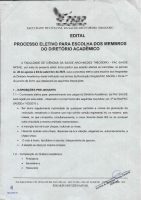 Edital – DIRETÓRIO ACADÊMICO